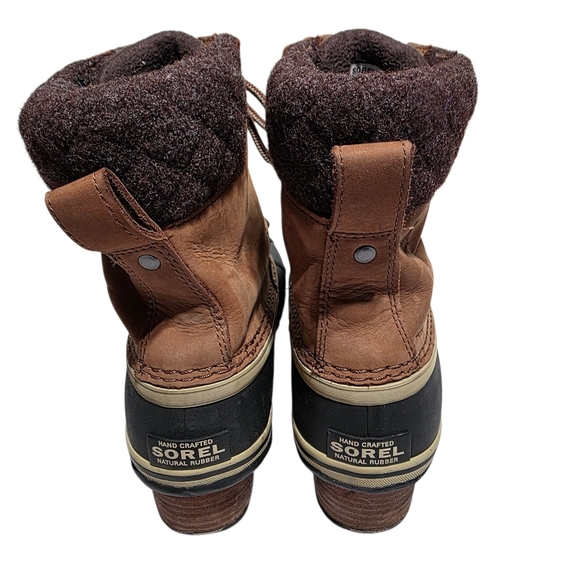 SOREL SLIMPACK LACE II WATERPROOF INSULATED BOOT SZ 8.5 - Picture 8 of 13